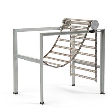 1. Paolo Pallucco, & Mireille Rivier, fåtölj, "Barba D'Argento", Pallucco, Italien, efter 1986.