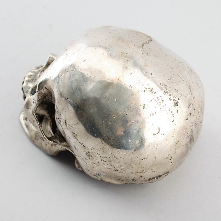 FIGUR, försilvrad metall, sent 1900-/2000-tal.