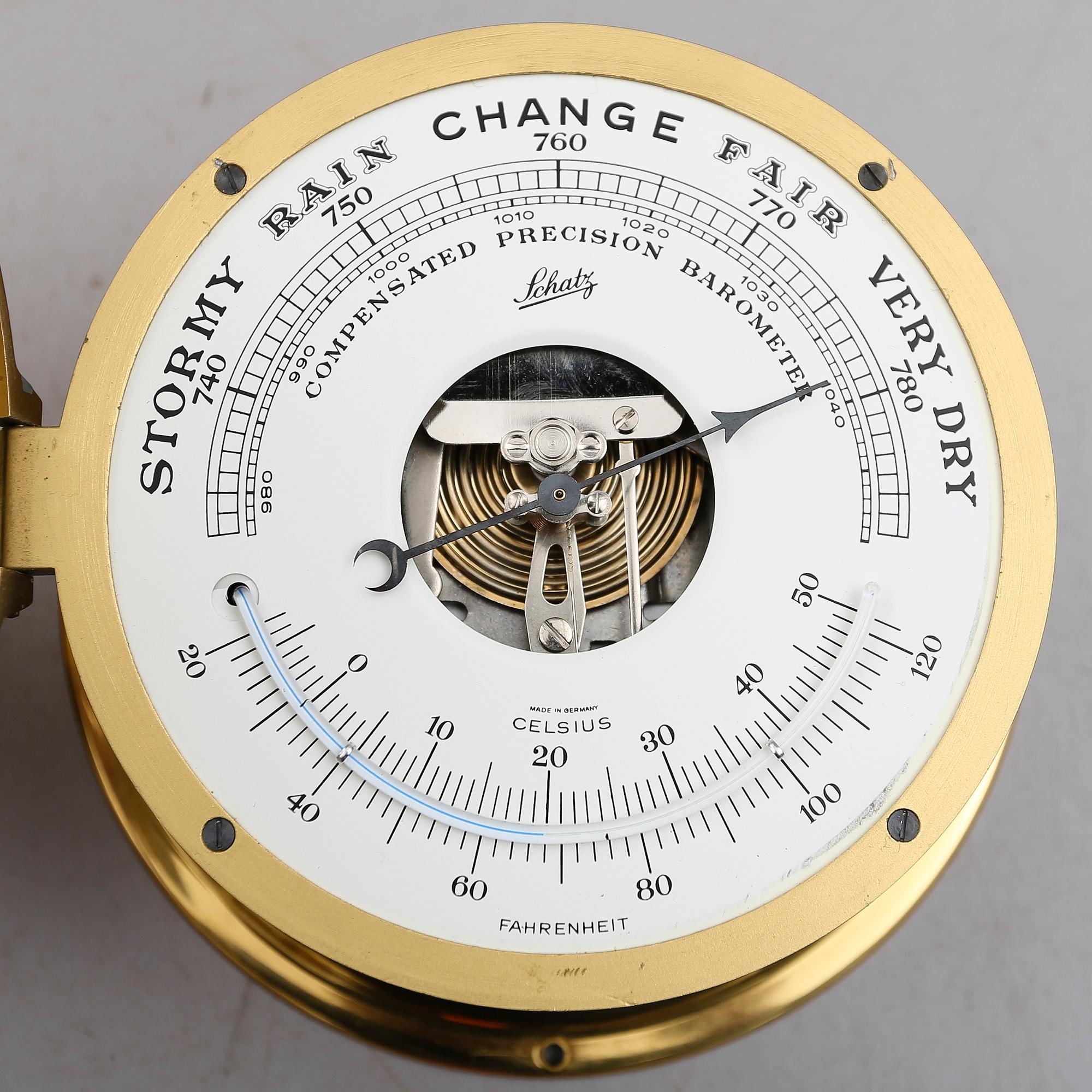 SKEPPSUR OCH BAROMETER, Schatz, 1900-talets andra hälft.