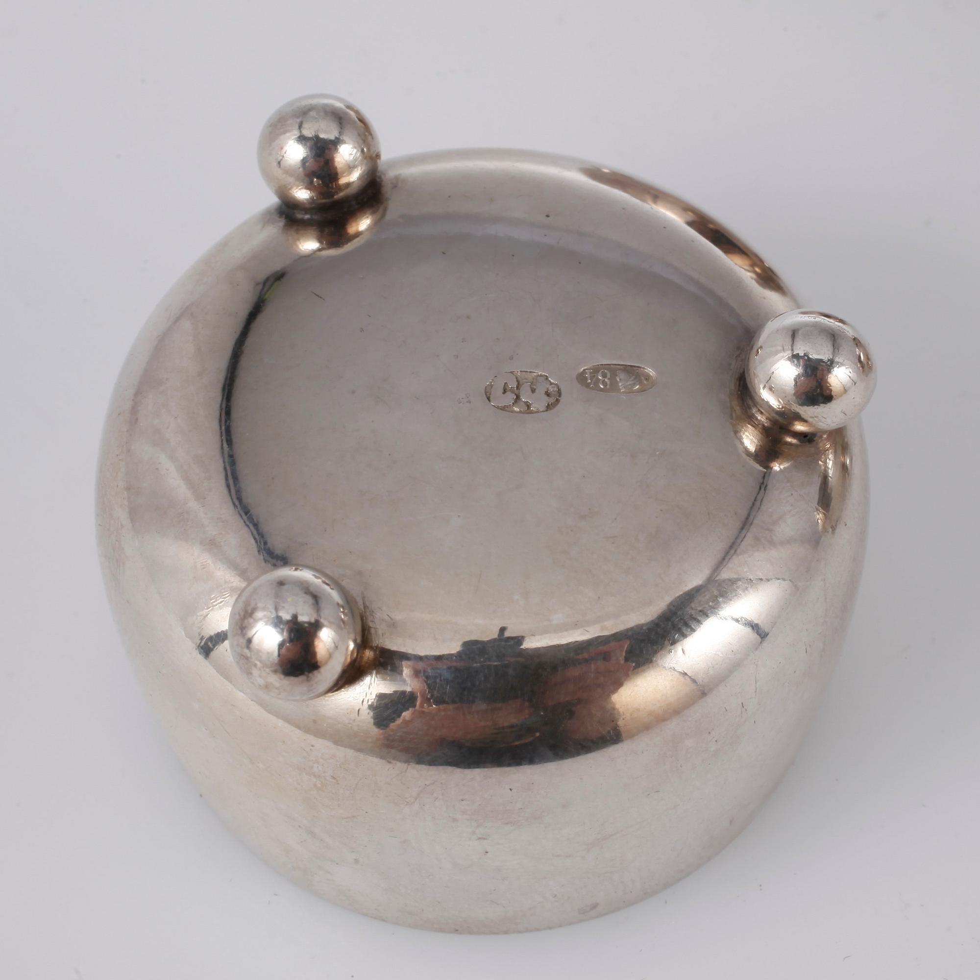 PARTI SALTKAR, 2 + 3, silver, Ryssland samt Tjeckoslovakien. 1900-talets första hälft.