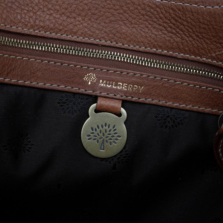 MULBERRY, a brown leather "Annie" handbag.