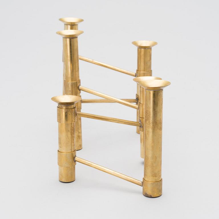 TAPIO WIRKKALA, A CANDELABRA. Candlestick-series NonStop. Hopeakeskus 1970s.