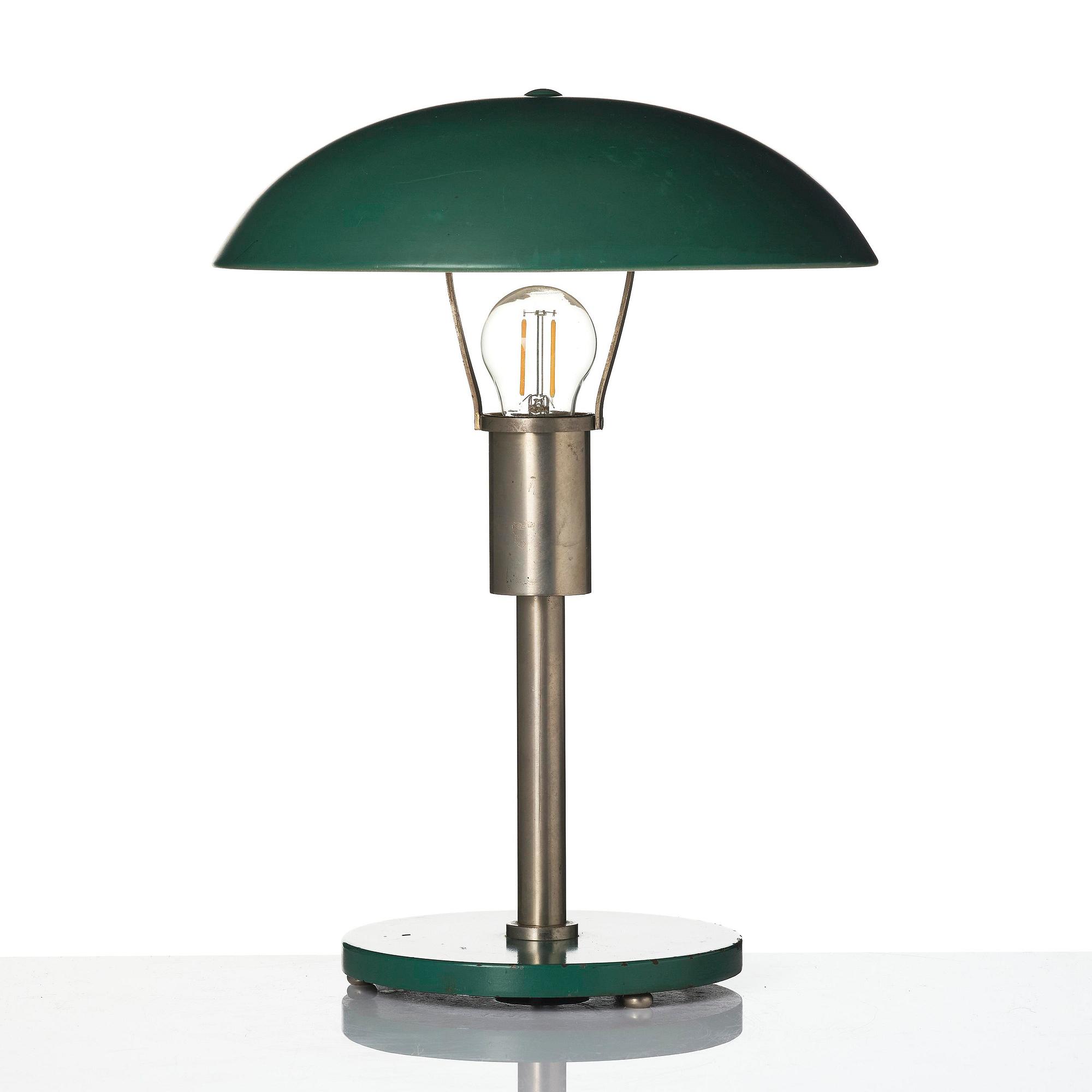 Harald Notini, a table lamp, Arvid Böhlmarks Lampfabrik, Stockholm, 1930s.
