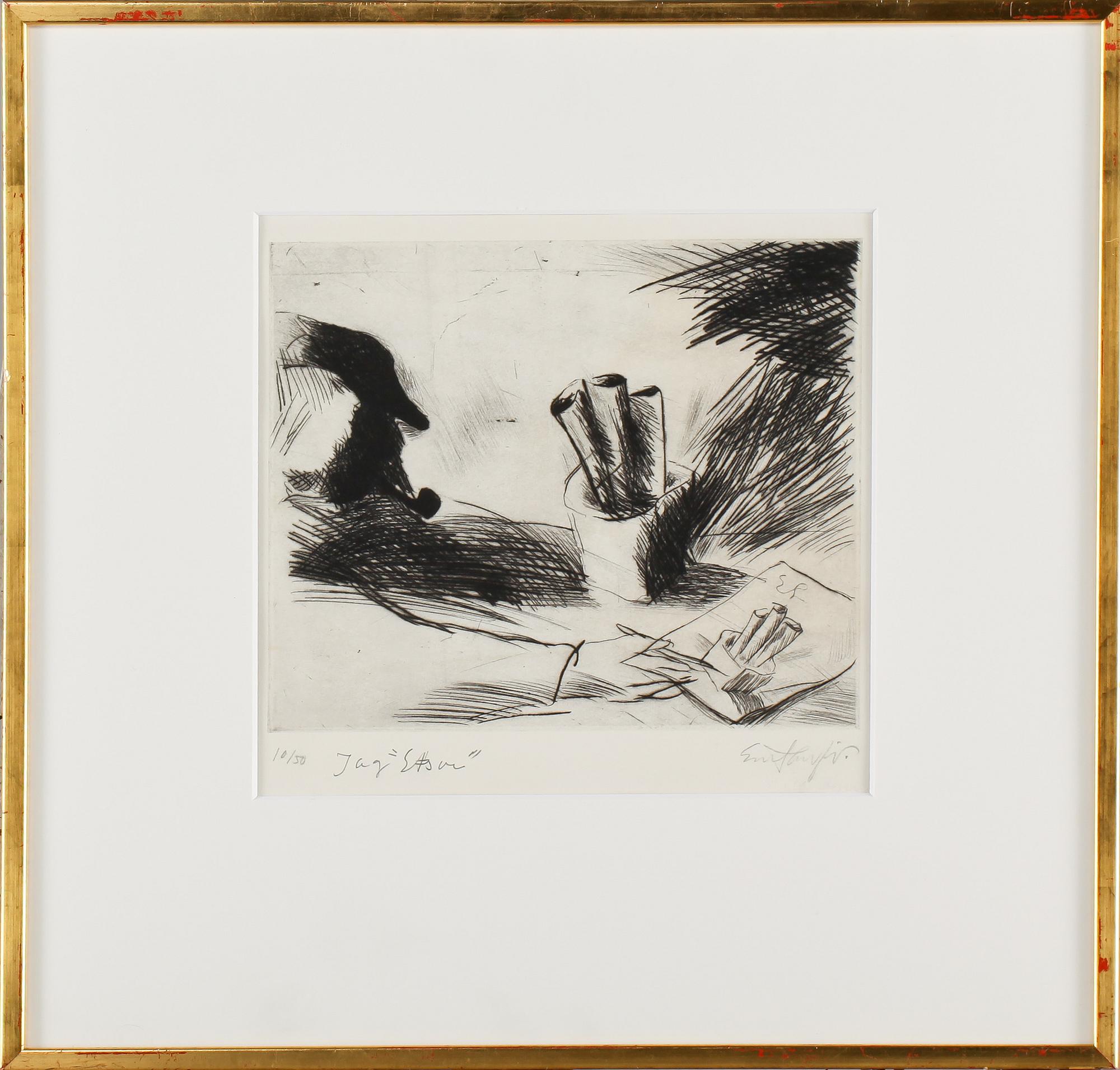 EVERT LUNDQUIST, etsning, signerad, numrerad 10/50.