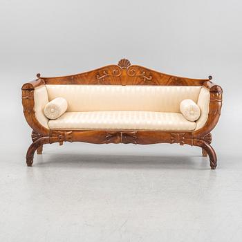 A empire style sofa, 19th Century.
