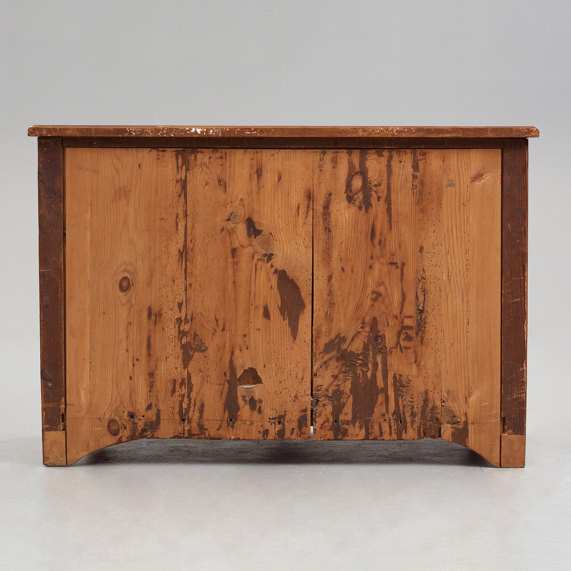 Byrå, 1700-talets mitt, Rokoko.