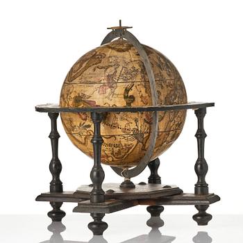 A celestial library globe by av Matthäus Seutter (Augsburg, 1678-1757).