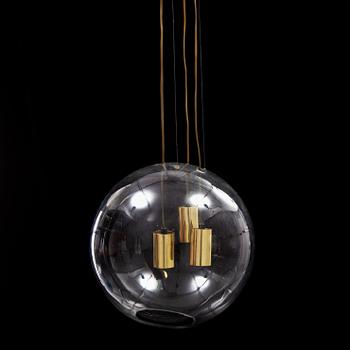 A ceiling light designed by AOS (Ahlgren, Olsson and Silow) for Axel Anell, 1960's.