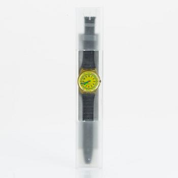 Swatch, Lemon Iceberg, armbandsur, 34 mm.