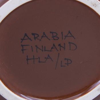 FAT, keramik, Hilkka-Liisa Ahola, signerad HLA/LP, Arabia.