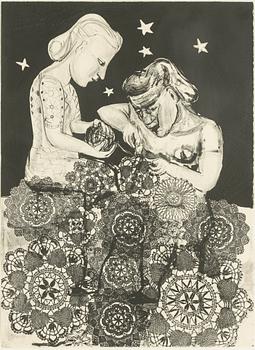 Lena Cronqvist, from "August Strindberg, Ett Drömspel".