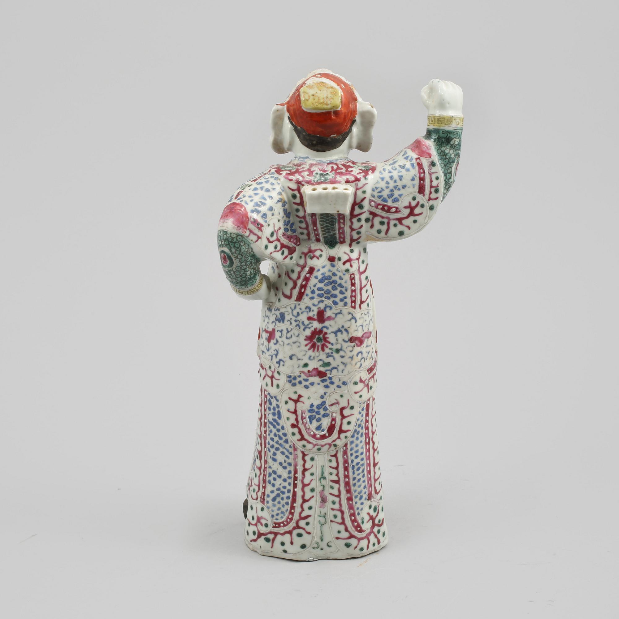 FIGURIN, porslin, Kina, 1800/1900-tal.