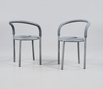 TRÄDGÅRDSGRUPP, 5 delar, "Café", Niels Gammelgaard & Lars Mathiesen, Fritz Hansen, formgiven 1980.