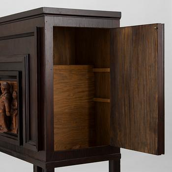 Birger Hahl och Hannes Autere, skåp och två stolar. Finland, 1930-tal.