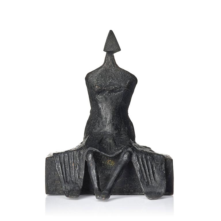 Lynn Chadwick, "Maquette VI Sitting Woman".