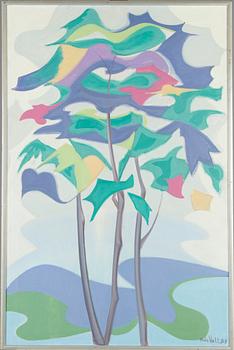 Maria Hall-Suhonen, "Pyhä puu" (Sacred tree).