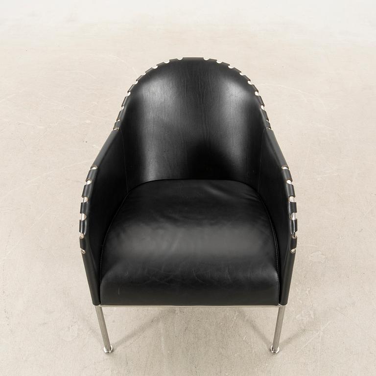 Mats Theselius, armchair "Bruno" for Källemo, late 20th century.