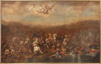 After Raphael. The Battle of the Milvian Bridge.