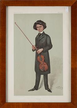 LITOGRAFIER, 6 st, Vanity fair. Utgivna 1868-1914.