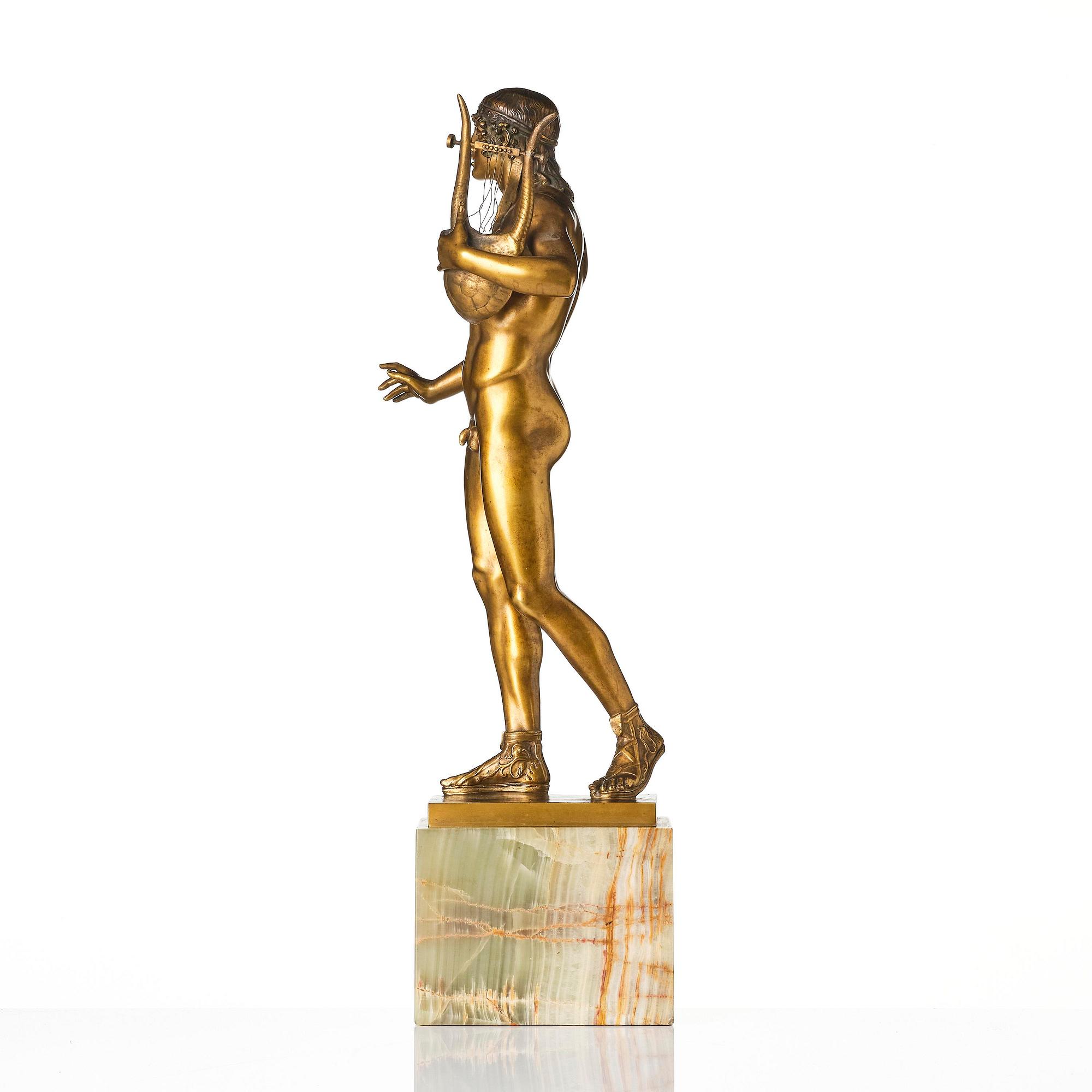 Carl Hilgers, A bronze sculpture of Apollo.