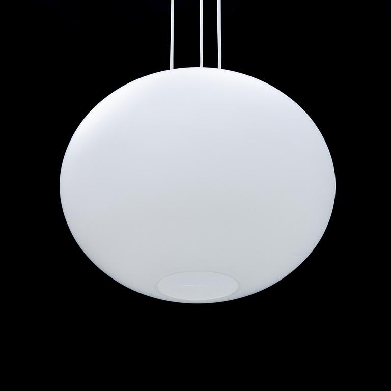 Uno & Östen Kristiansson, a model 572 ceiling light, Luxus, Vittsjö, Sweden.