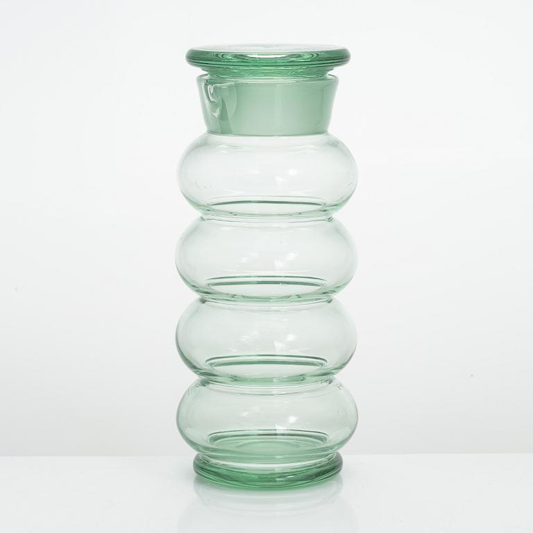 Kaj Franck, cocktail mixer 2544 och dricksglas, 3 st 2744 för Nuutajärvi Notsjö.