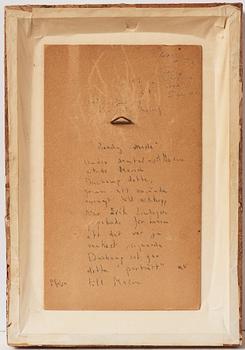 Marcel Duchamp, Portrait of Malou Höjer.