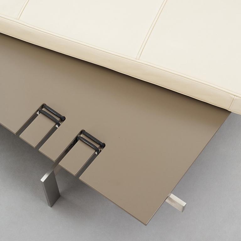 Poul Kjaerholm, a "PK-80" daybed, Fritz Hansen, Denmark 2007.