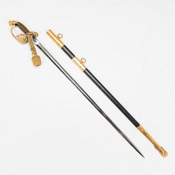 Officer's sword, infantry, M1922, Finland, latter half of the 20th century.