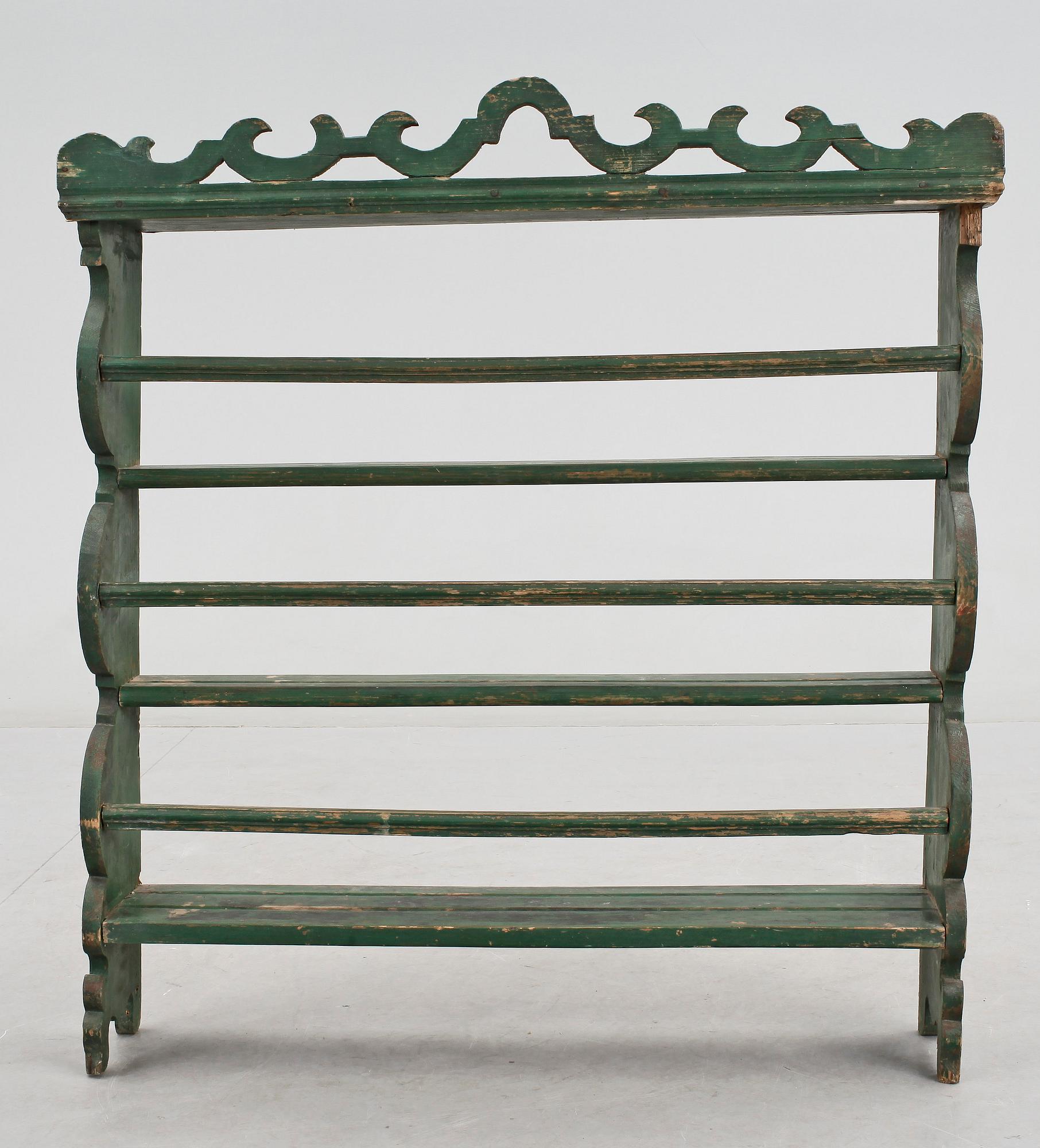 TALLRIKSSTÄLL, allmoge, troligen 1800-tal.