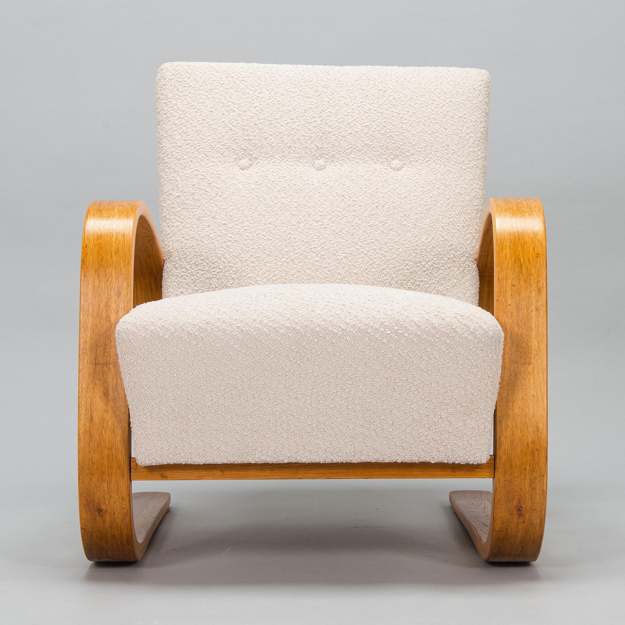Miroslav Navratil, fåtölj, "Tank chair" Tjeckien 1950-tal.