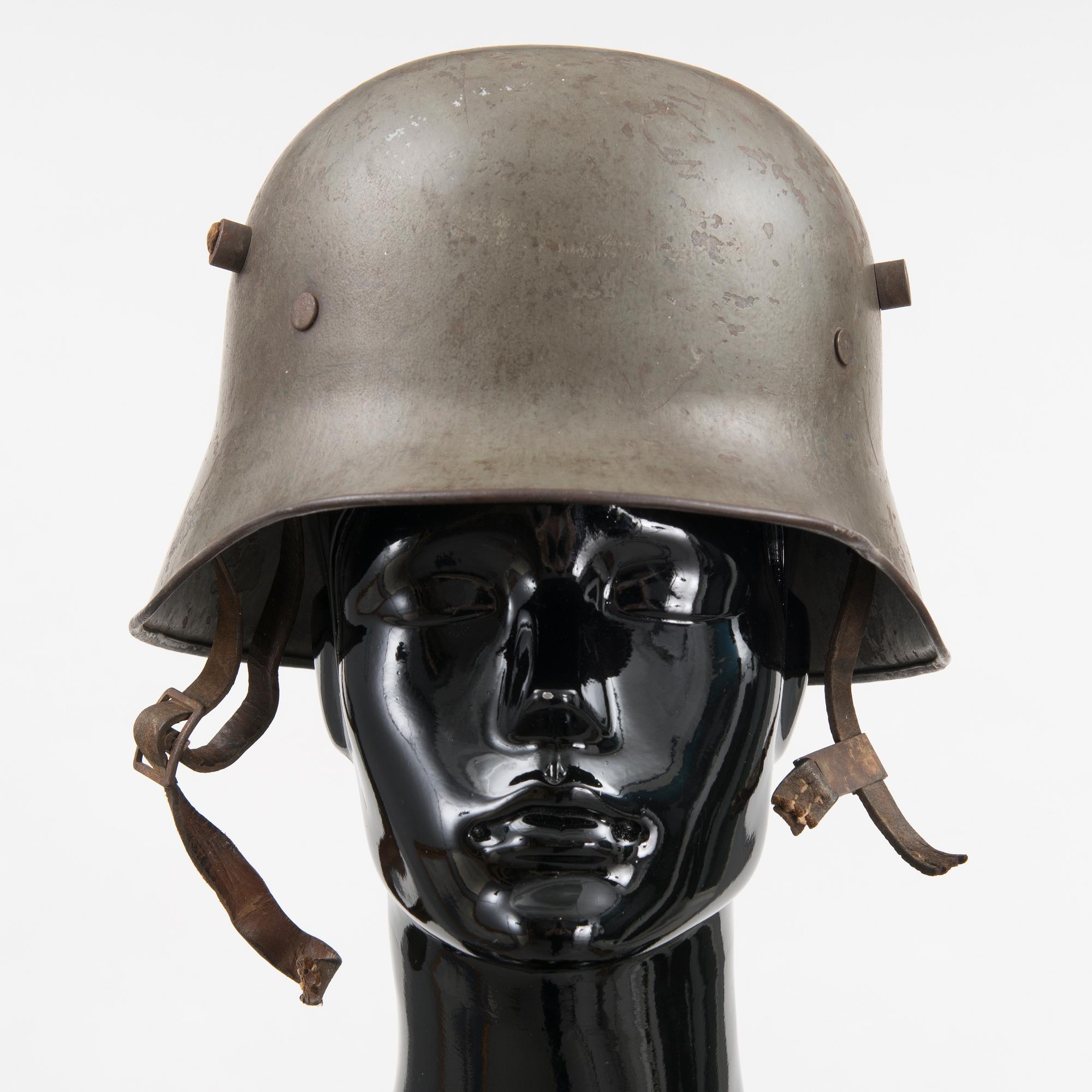 A German/Finnish model 1918 helmet.