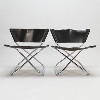 Erik Magnussen, Four 'Z-Down' Chairs for Engelbrechts, Denmark.