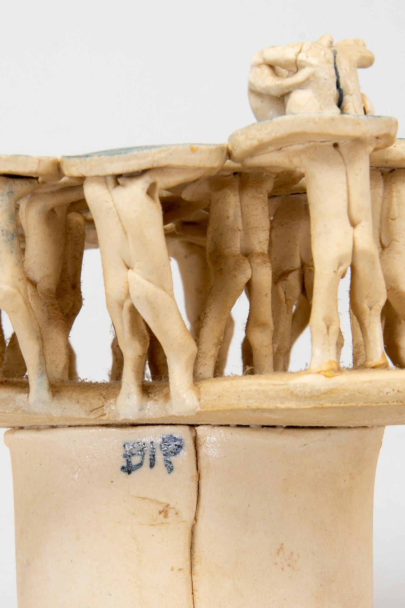 BRITT-INGRID "BIP" PERSSON sculpture, signed, 1960's.