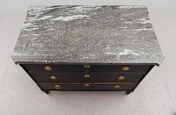 BYRÅ, gustaviansk stil, 1900-talets andra hälft.