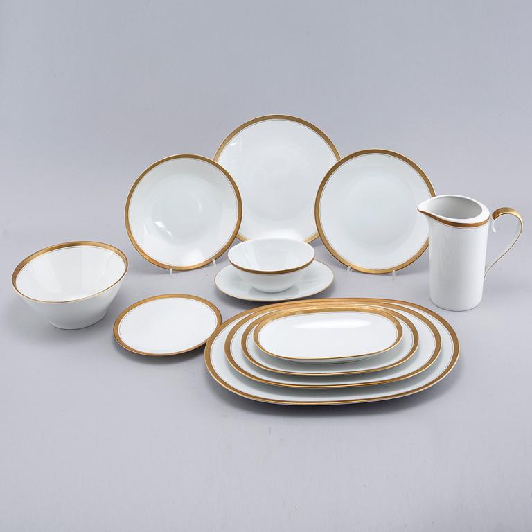 A DINNERSERVICE, 59 pieces, Hackefors, second half of the 20th cenrtury.