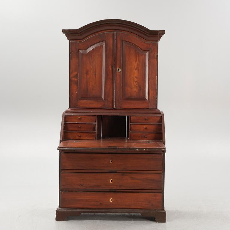 A 18th/19th writing cabinet.