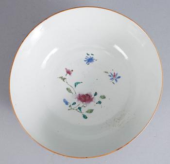 SKÅL, porslin, Qianlong, Kina 1700-tal.