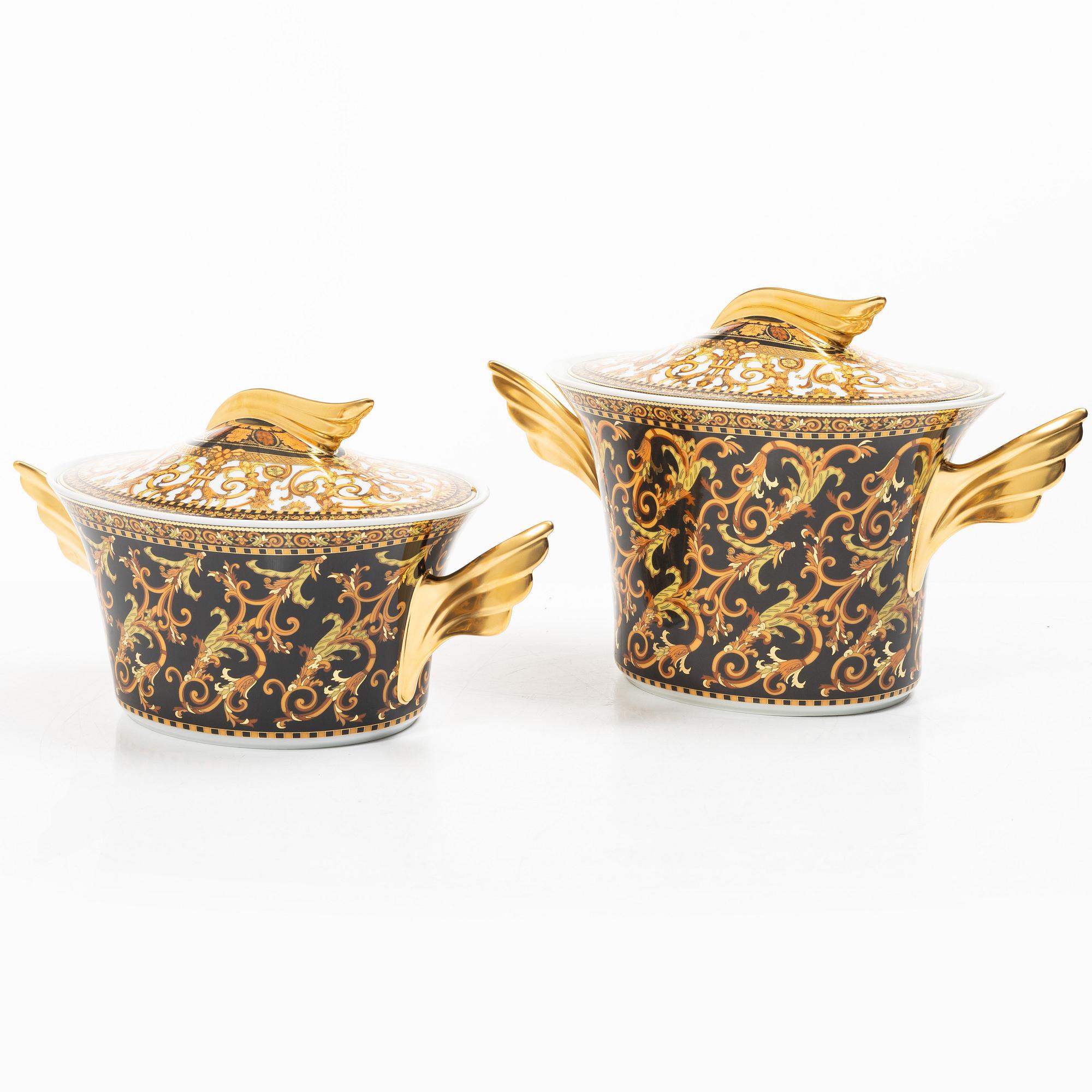 Versace, a 70 piece 'Barocco' dinner service, Rosenthal.