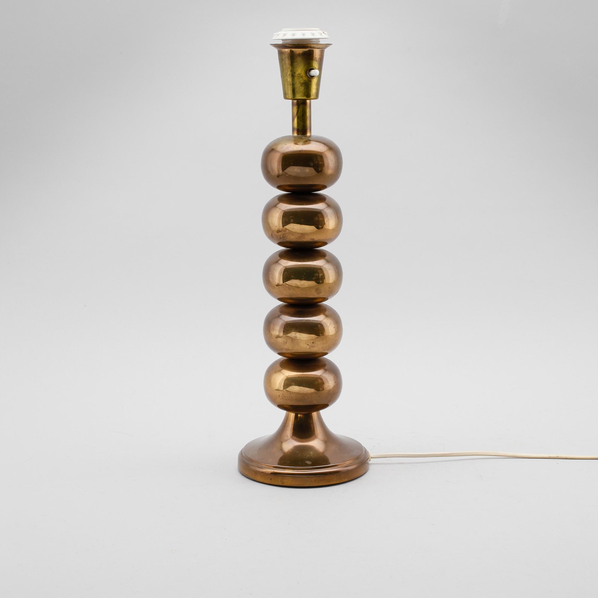 BORDSLAMPA, 8805, Uno Dahlén, Aneta, 1900-talets andra hälft.