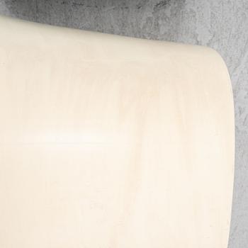 A set of three stools in fiberglass, 1970s.