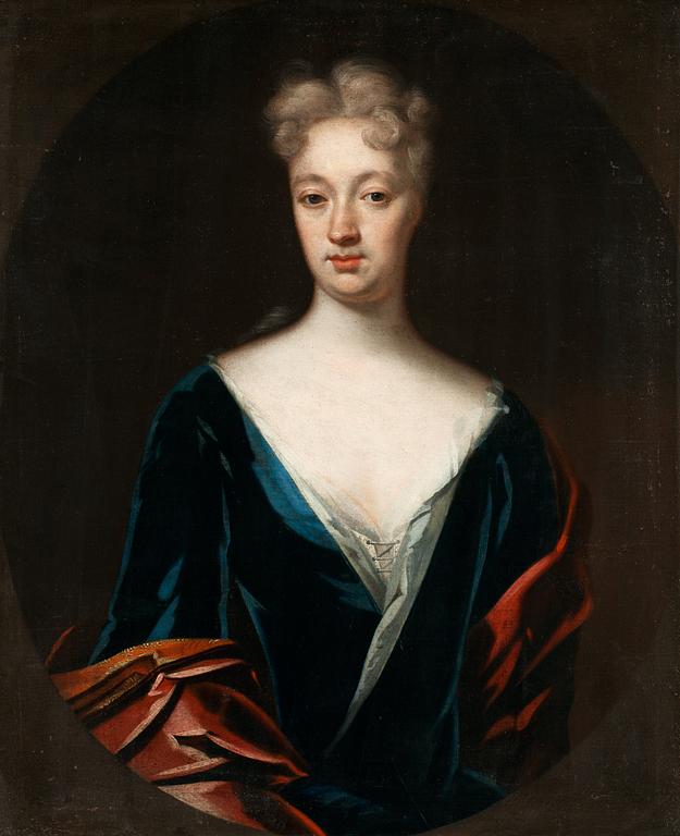 Lucas von Breda dä Attributed to, "Anna Christina Creutz" born Wellingk (1651-1727).
