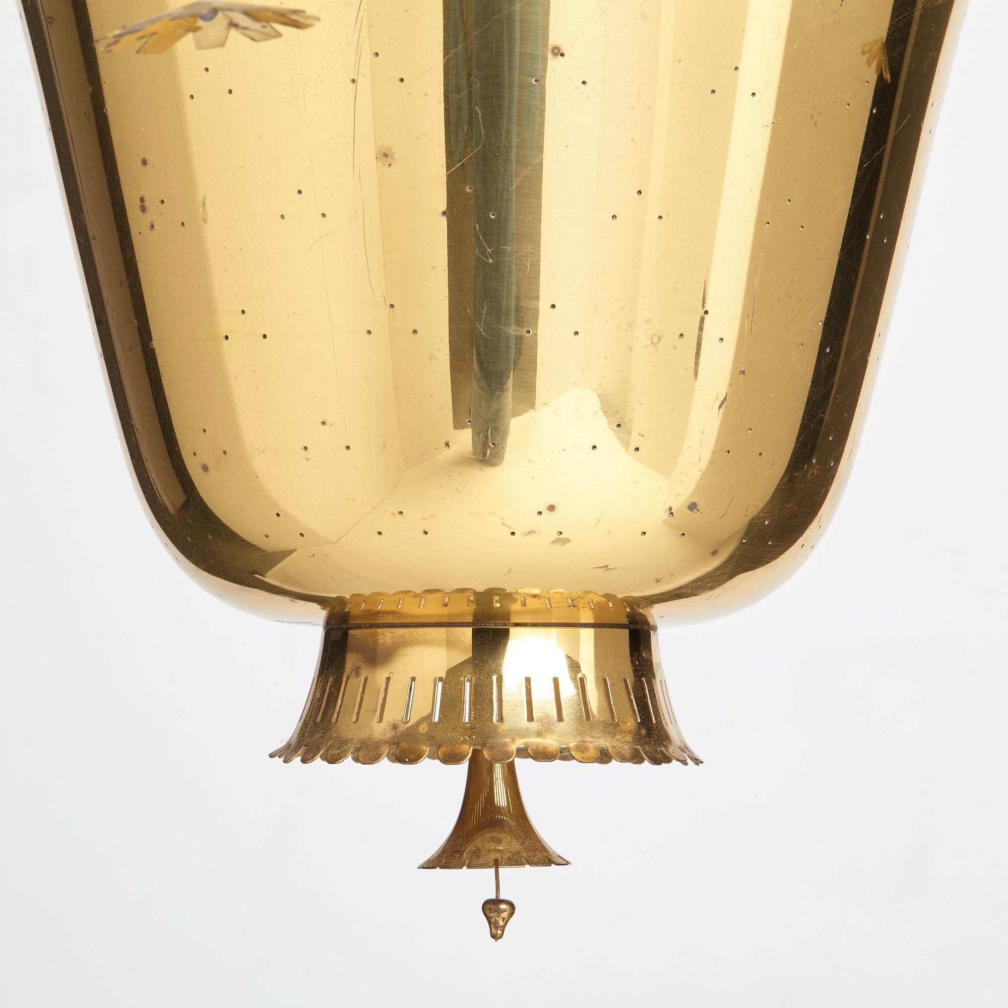 Bröderna Malmströms Lampvarufabrik, a Swedish Modern ceiling lamp, 1940's.