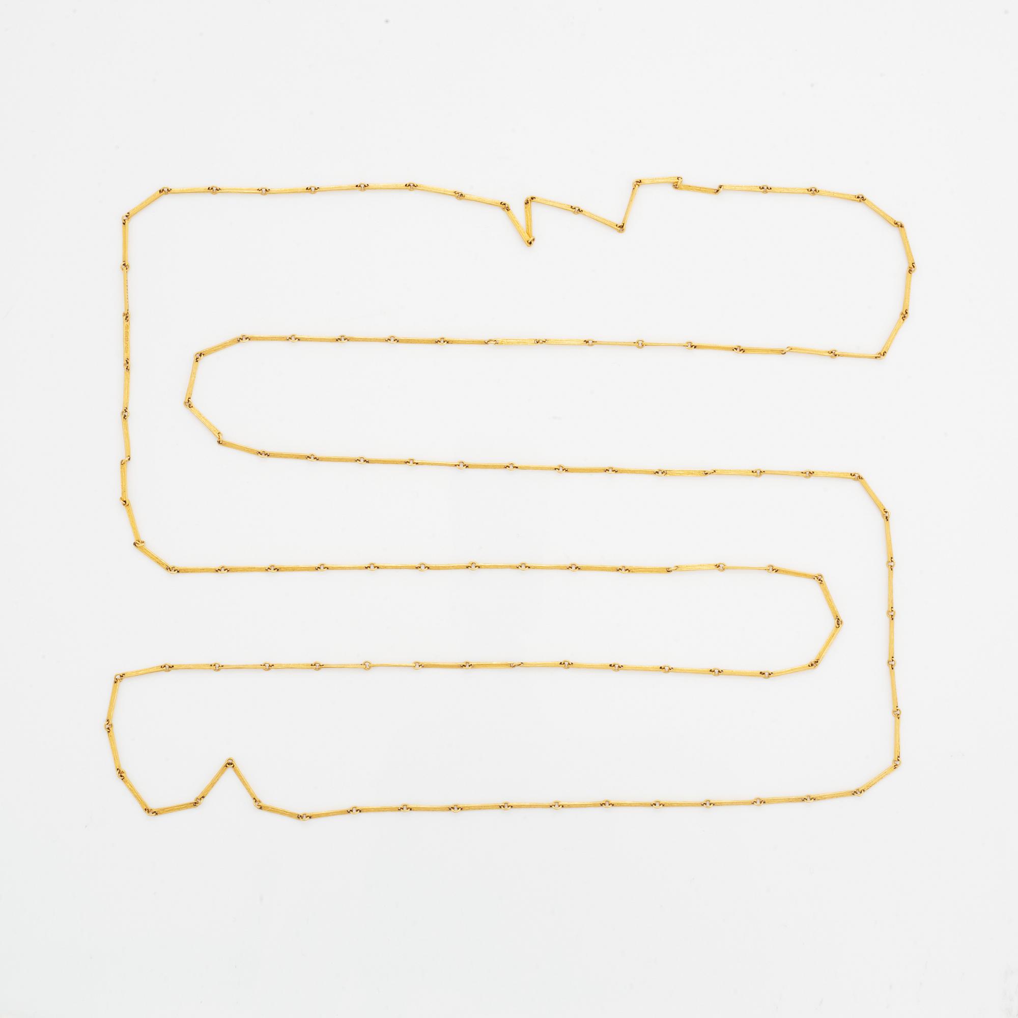 Lapponia, 18K gold chain, Lapponia 1983.