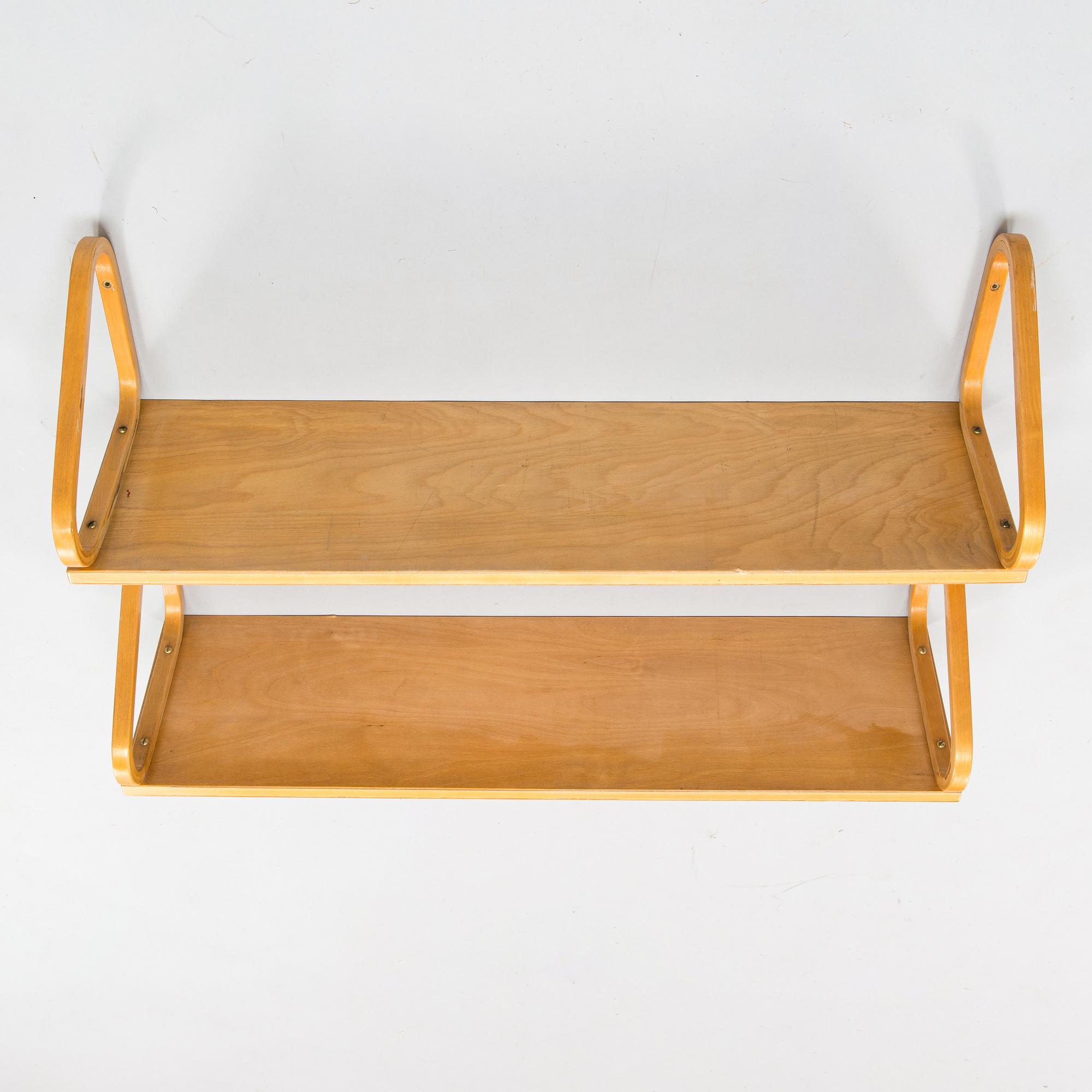 Alvar Aalto,  Two mid 20th Century '112B' shelves for Artek.