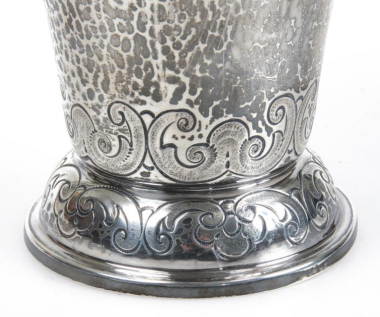 SKÅL, silver, K. Anderson, 1927. Vikt ca 362 gr.