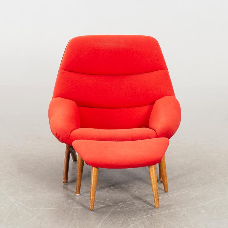 ILUM WIKKELSÖ - EASY CHAIR and STOL, ML-91, 1950'-60 for A Mikael Laursen & Søn, Århus.