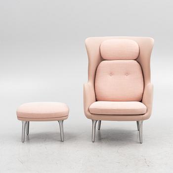 Jaime Hayón, armchair and ottoman, "Ro JH1", Fritz Hansen.