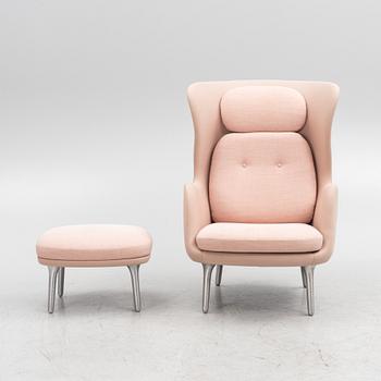 Jaime Hayon, armchair and footstool, "Ro JH1", Fritz Hansen.