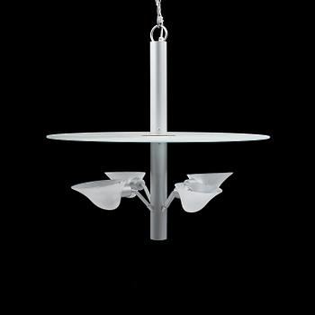 TAKLAMPA, Dunkers, Lennart Heikenberg, omkring sekelskiftet 2000, höjd ca 80 cm.